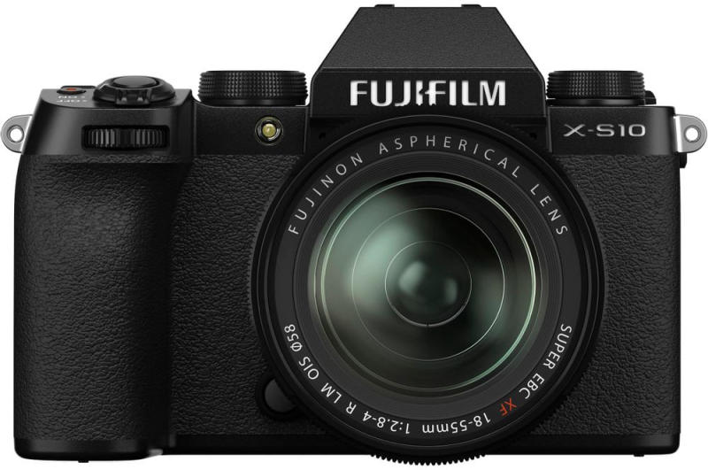 Fujifilm X-S10 kit (18-55mm f/2.8-4 R) (fekete)